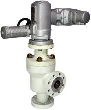 The actuated valves can be equipped with a positioner, position transmitter, manual override, mechanical end stops, open-close limit switches, solenoids, filter regulators, boosters, quick exhaust