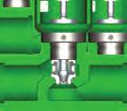 Valves are available with thread, welded, or flanged connections.
