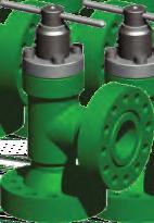 Maximum working pressures to 5000 psi [34,475 kpa] are standard on the V-12 series valves.
