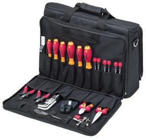Tool set service technician Tool set electrician Tool set electrician Range of Applications Meets your requirements: Carefully selected tool ranges for the most common applications.