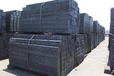 North American Rail Products carries concrete, wood (treated and untreated) and steel