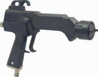 KMc3 Hpa H2O gun This gun is designed for water-based materials without built-in electronic and without electrical cable.