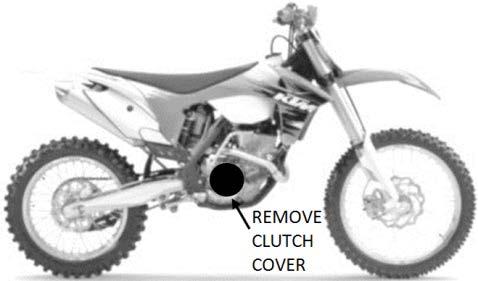 Note the orientation of the Bellville spring and quantity of clutch plates removed. 3. Separate the clutch pack.