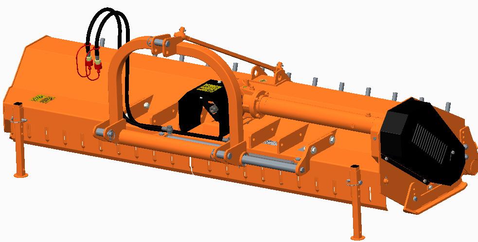 2.4. CONFIGURATIONS The FLAIL MULCHER can be purchased in