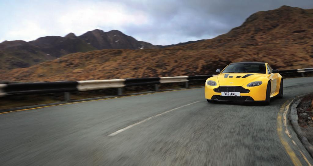 NATURAL BORN THRILLER In a world increasingly constrained by convention, the V12 Vantage S is a magnificent maverick: the realisation of a compelling dream in which we endowed our compact, iconic