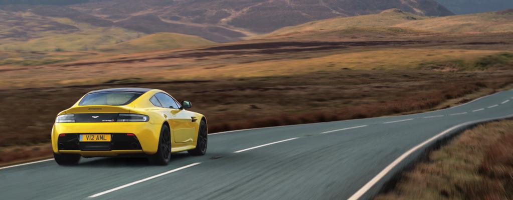 DRIVING IN ITS PUREST FORM Created for those who revel in the satisfying pursuit of challenge and reward, the V12 Vantage S is a driver s car in the truest sense of the word.