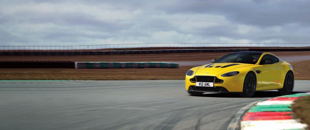 THE LIMIT IS YOURS The V12 Vantage S demands respect and delivers unmatched satisfaction in return.