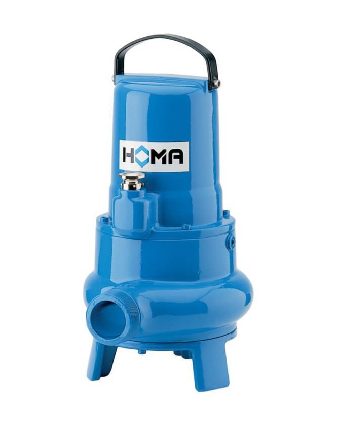 Homa submersible wastewater pumps TP30 series Ideal for wastewater and effluent applications. Horizontal pressure connection R 2" male thread.
