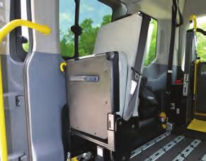 Seat belt, Standard Vinyl AbiliTrax provides drivers