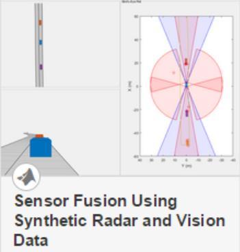 Learn more about sensor fusion by exploring examples in the Automated