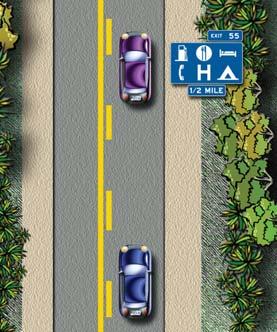 Section 3: Safe Driving Maintaining a Space Cushion Space around your vehicle gives you distance to react in emergencies and avoid a crash.