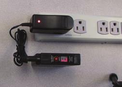 Core Heat Instructions 30 Plug the charger into the AC outlet, then plug charger into