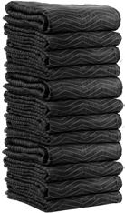 MBPERFORMANCE75-12PK PERFORMANCE Mid Weight Furniture Pad 72 X 80 cotton / polyester blend, washable Woven polyester binding on all sides Black/White color scheme 75