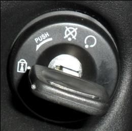 ! Steering lock in position, Handlebar locked : Turn handlebar to the left until it stops Press the key