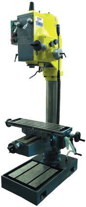MILLING, DRILLING and TAPPING MACHINE KW1500256 : Milling 25mm Drilling 50mm Tapping M33 MT4 Spindle Tapper