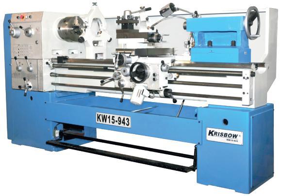 LATHE MACHINE Capacity 600 x 1500mm Tailstok sleeve and handwheel with adjustable precission scale Pedal for breaking system Standard Accessories : 3 jaws chuck = 250mm 4 jaws chuck = 320mm Face