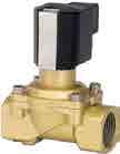 2/2 way valves (solenoid actuated diaphragm with forced lifting) 82540 1/4.