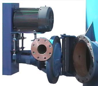 thereby the head/flow conditions delivered by the pump. This pump is also built in a close coupled (direct drive) configuration, the Model 855-CC, for use when the v- drive feature is not required.