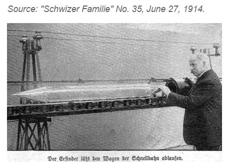 Invention of ElectroDynamic Suspension (EDS) In 1912 Emile Bachelet invented magnetically levitating