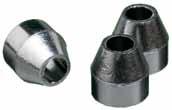 Ferrules Standard Ferrules for 1 /16-, 1 /8-, and 1 /4-Inch Fittings Available in Vespel, graphite, or Vespel /graphite. Fitting Size Ferrule ID qty. Vespel Graphite Vespel/Graphite 1 /4" 3 /16" 5-pk.
