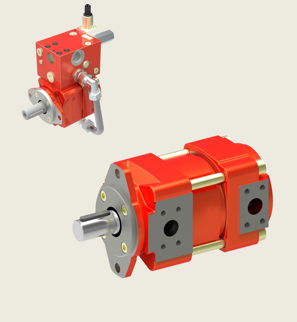 Internal Gear Unit for motor/pump function