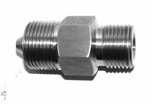 QSS Male/Male dapters Parker utoclave Engineer s standard male-to-male one piece adapters are available in multiple configurations.
