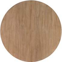 with (1) 24 inch leaf Bottom of apron to foor 26.25 in. Consists of: -830-870T Top 48 inch diameter x 3.75H in.