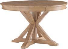 Shown on Pages 21, 22 830-877 Walnut Creek Dining Table Overall Size: 86W x 44D x 30H in.