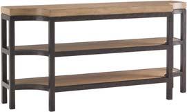 1 drawer Shown on Pages 30, 39, 42 830-907 Spanish Bay Entertainment Console Overall Size: 72.5W x 18.25D x 28.5H in.