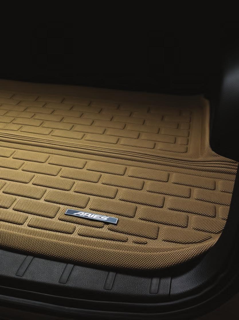 PROTECTING THE CARGO AREA While protecting each row of your customer's vehicle is important, we know that the cargo area takes just as much of a