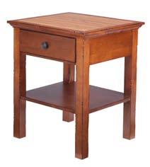 CAP-100 Nightstand with Laminate Top h: 26 w:
