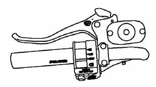 FEATURES AND CONTROLS Parking Brake Locking the Parking Brake 1. Place the transmission in PARK. 2. Squeeze and release the brake lever two or three times, then squeeze and hold. 3.