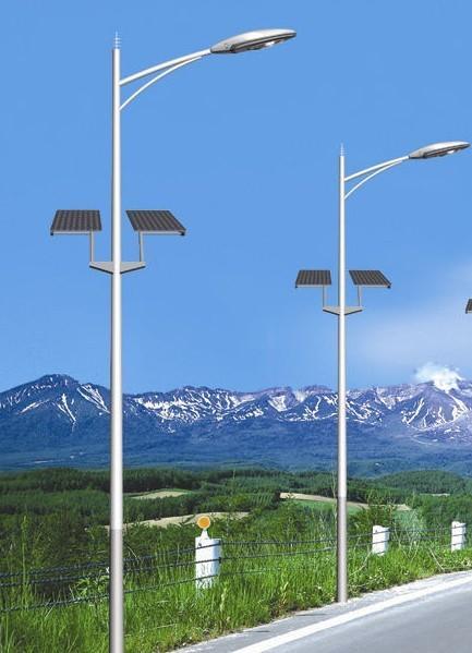High way program-solar street light 60W SOLAR STREET LIGHT CONFIGURATION : SYSTEM PARTS: 1. SOLAR SYSTEM POWER LOADING 800WH 2.