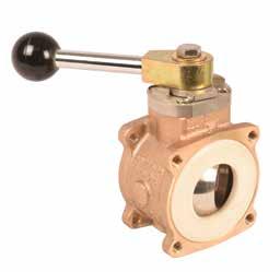 during assembly or maintenance) Wide range of available adapters High quality brass body cast, machined and assembled at our facility in Wooster, Ohio Available in 1"- 4" sizes See Valve Guide on