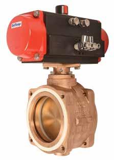 Can be used on side discharge applications and in restricted pump compartment space Easy-to-operate sealing system requires less torque to open