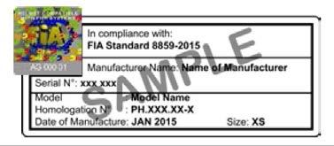 Standards Label: (2) Snell