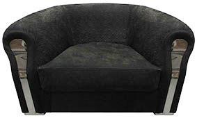 2 cuscini /cushions 60X60 Dettagli: Acciaio o Pelle Details: Steel or Leather 6052/320 320X110XH65 26 2,70 160 24 AMNESIA Compresi/Included: n.