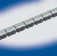 Roller chains with extended pins Roller chains with U-type attachments DIN pin d 2 l 2 U 2 v 2 d 2 l 3 U 3 v 3 No [mm] [mm] [mm] [mm] [mm] [mm] [mm] [mm] standard 04 110 00 59 1,85 12,50 6,30 3,50