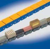 cold extruded rollers - according to DIN 8187/8188, ISO 606 Sovereign - highly wear resistant link pins with self-regenerating surface treatment - cold extruded bushes and rollers - according to DIN