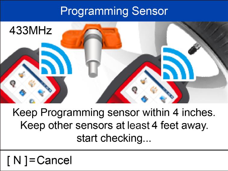QuickStart Guide: MX-Sensor Programming Advance Mode: Copy by Activation Select Copy by Activation Place the tool near