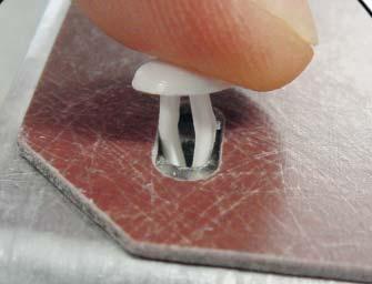 conductors supplying the main device must be fixed on the device fixing plate using Colson cable ties. MAX.