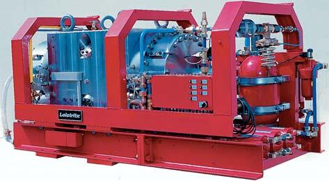 MPP-pumps can be driven by electric motors, diesel engines, gas engines or turbines.