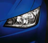 Twin halogen headlights come as standard on the SE Technology.