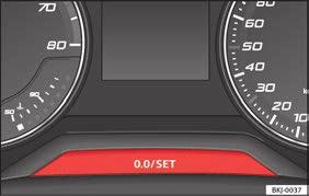 Note Different versions of the instrument panel are available and therefore the versions and instructions on the display may vary.