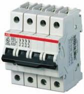 Miniature Moulded Case Circuit Breakers S 200 U series acc. to UL 489, CSA C 22.2 No. 5 S 200 U-K 240 V AC K 10 000 2CDC 021 316 F0004 2CDC 021 317 F0004 Selection table No.