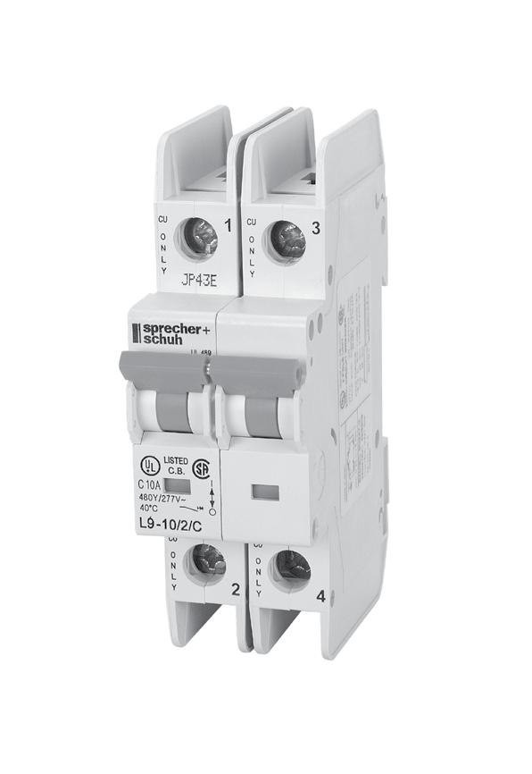 Product Design & Application The Series products are thermalmagnetic (inverse time) circuit breakers offering the benefits of a modern circuit breaker design in a compact size.