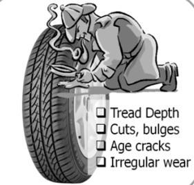 Vehicle Specific Tyres Vehicles homologated on specific tyres should have the equivalent replacements fitted when they require changing.