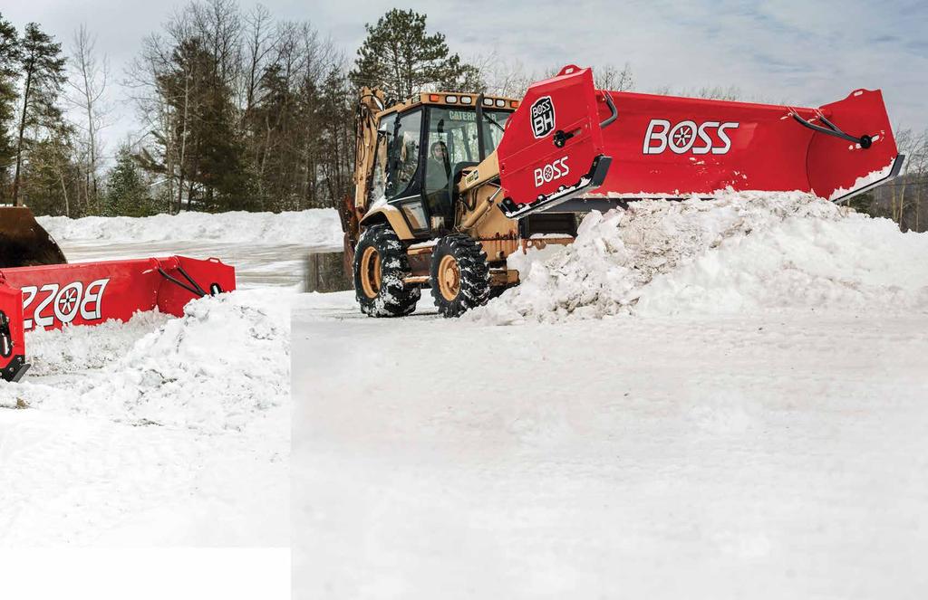BACKHOE & LOADER B OX P LOW S OPTIMIZED POWER IN EVERY PUSH Be at your best when Mother Nature is at her worst with the powerful BH and