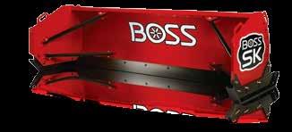 The floating edge and pivot system keep the cutting edge in contact with the pavement regardless of the contour, and because it s from BOSS, you know the SK Box Plow is tough and durable enough to