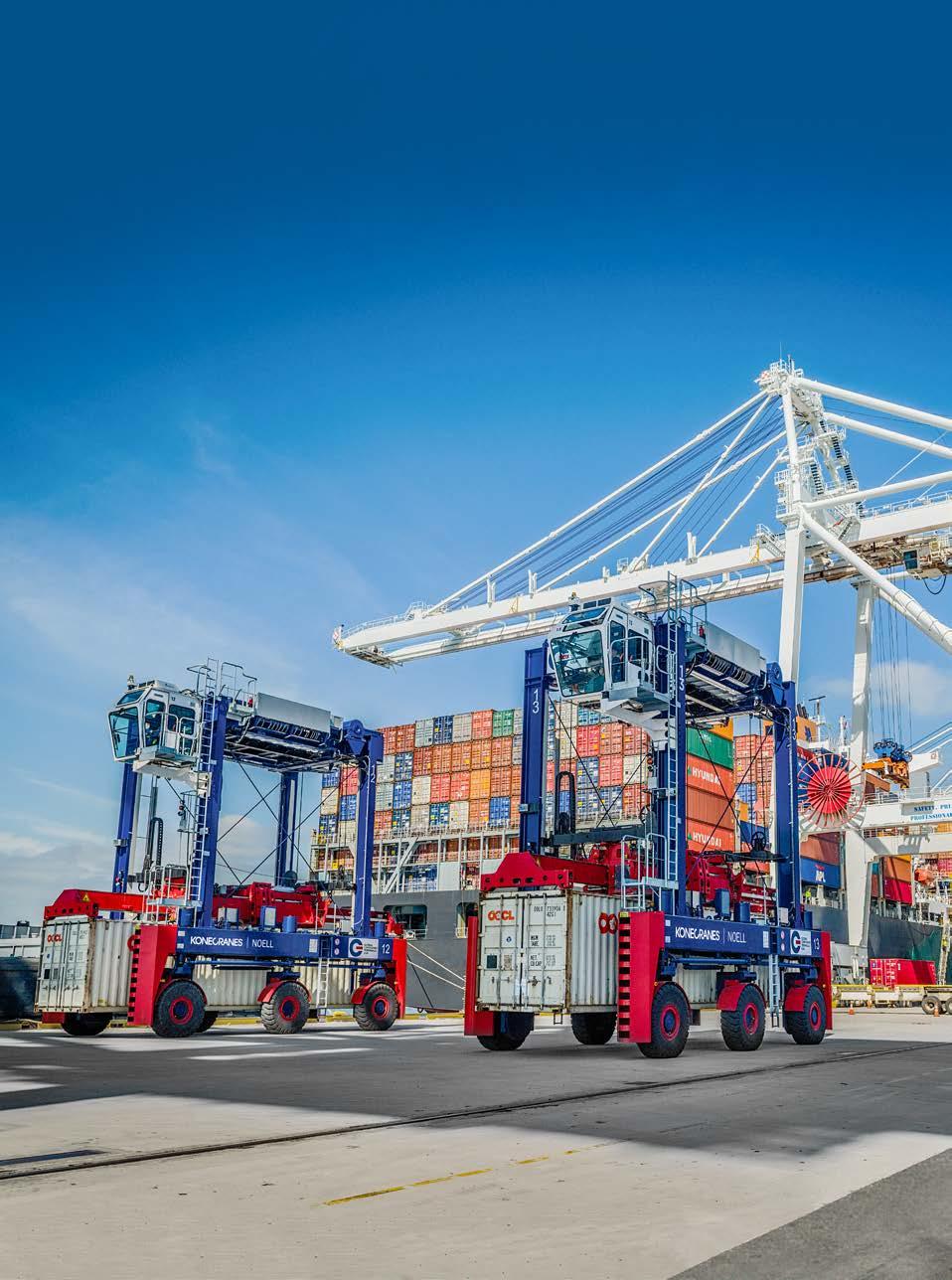 16 17 WITH THE KONECRANES NOELL FLEET MANAGEMENT SYSTEM OPERATION DATA ON-LINE MODULAR FLEET MANAGEMENT SYSTEM The operation and health status data of vehicles can be remotely monitored via the